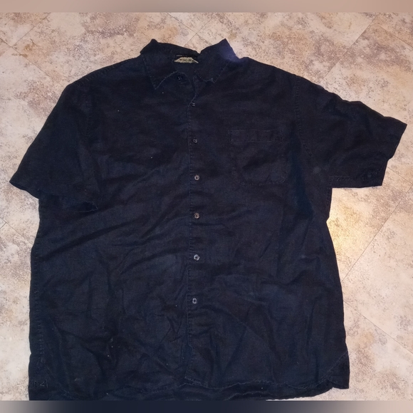 🤑5/$12 (3) Men's Short Sleeve Work Shirt Bundle Size XL - Picture 7 of 9